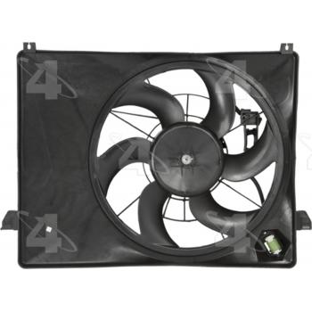 2009 Kia Rondo Engine Cooling Fan Assembly Four Seasons 76044 image 2 of 2