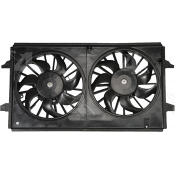 2006 Pontiac G6 Dual Radiator and Condenser Fan Assembly Four Seasons 76046 image 2 of 2