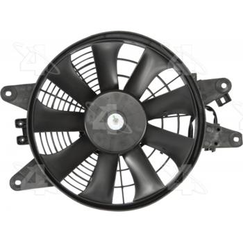 1994 Kia Sephia A/C Condenser Fan Assembly Four Seasons 76052 image 2 of 2