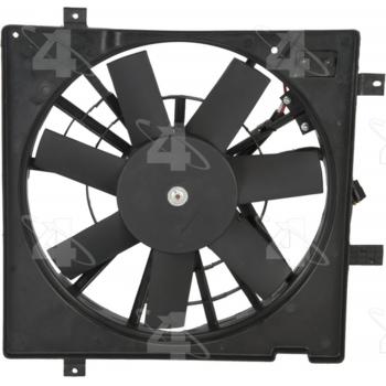 1998 Saab 9000 Engine Cooling Fan Assembly Four Seasons 76056 image 2 of 2