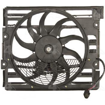 1998 BMW 740iL A/C Condenser Fan Assembly Four Seasons 76066 image 1 of 2