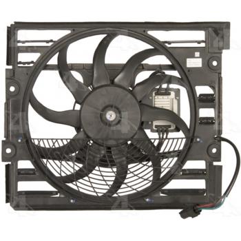 2001 BMW 750iL A/C Condenser Fan Assembly Four Seasons 76067 image 1 of 2