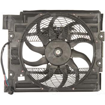 1997 BMW 540i A/C Condenser Fan Assembly Four Seasons 76069 image 1 of 2
