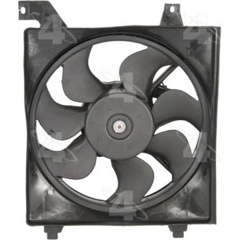 2011 Hyundai Accent Engine Cooling Fan Assembly Four Seasons 76074 image 2 of 2