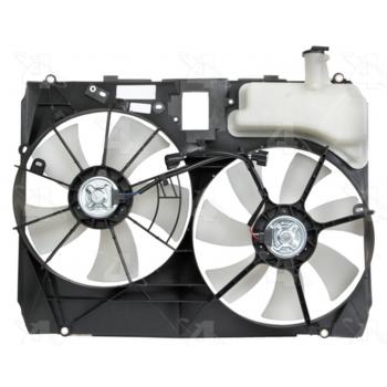 2018 Lexus RX350L Dual Radiator and Condenser Fan Assembly Four Seasons 76084 image 1 of 4