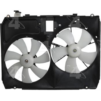 2018 Lexus RX350L Dual Radiator and Condenser Fan Assembly Four Seasons 76084 image 2 of 4