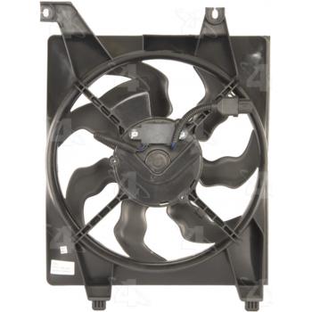 2010 Hyundai Accent A/C Condenser Fan Assembly Four Seasons 76086 image 1 of 2