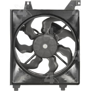 2010 Hyundai Accent A/C Condenser Fan Assembly Four Seasons 76086 image 2 of 2