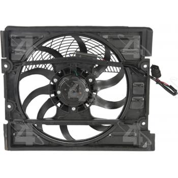 1995 BMW 740i A/C Condenser Fan Assembly Four Seasons 76089 image 2 of 2