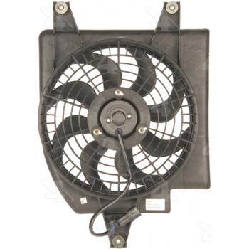 2004 Kia Rio A/C Condenser Fan Assembly Four Seasons 76095 image 1 of 2