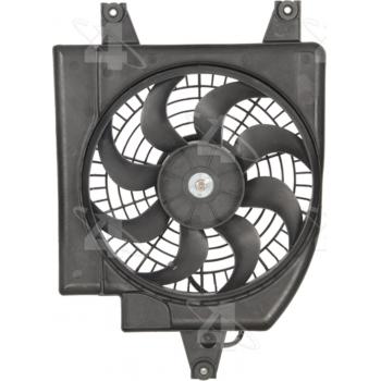 2004 Kia Rio A/C Condenser Fan Assembly Four Seasons 76095 image 2 of 2