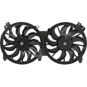 2021 Nissan Maxima Dual Radiator and Condenser Fan Assembly Four Seasons 76100 image 2 of 2