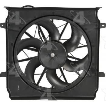 2004 Jeep Liberty Engine Cooling Fan Assembly Four Seasons 76139 image 2 of 2