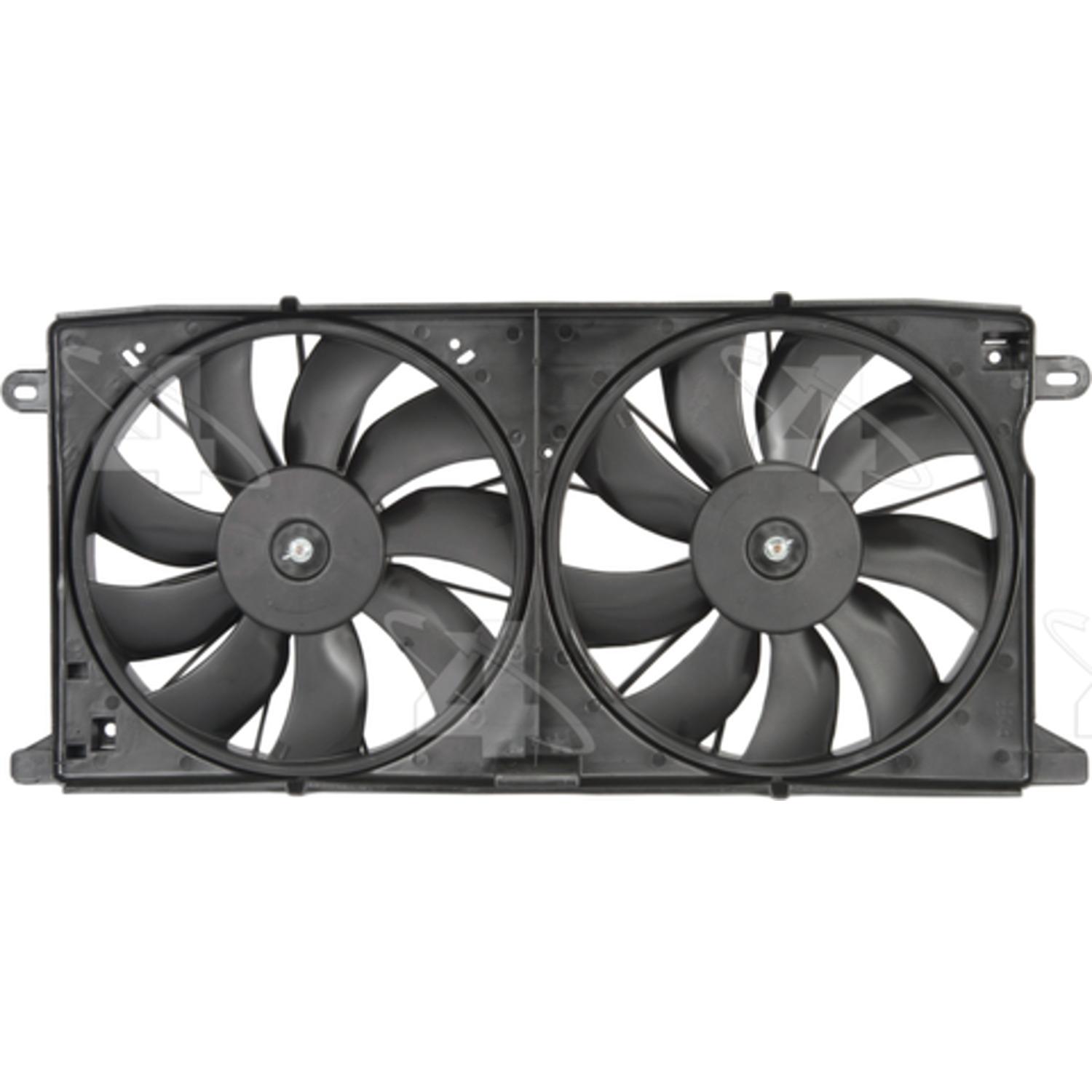 Four Seasons 76145 - Engine Cooling Fan Assembly Four Seasons 76145 Dual Radiator and Condenser Fan Assembly product image 2 of 2