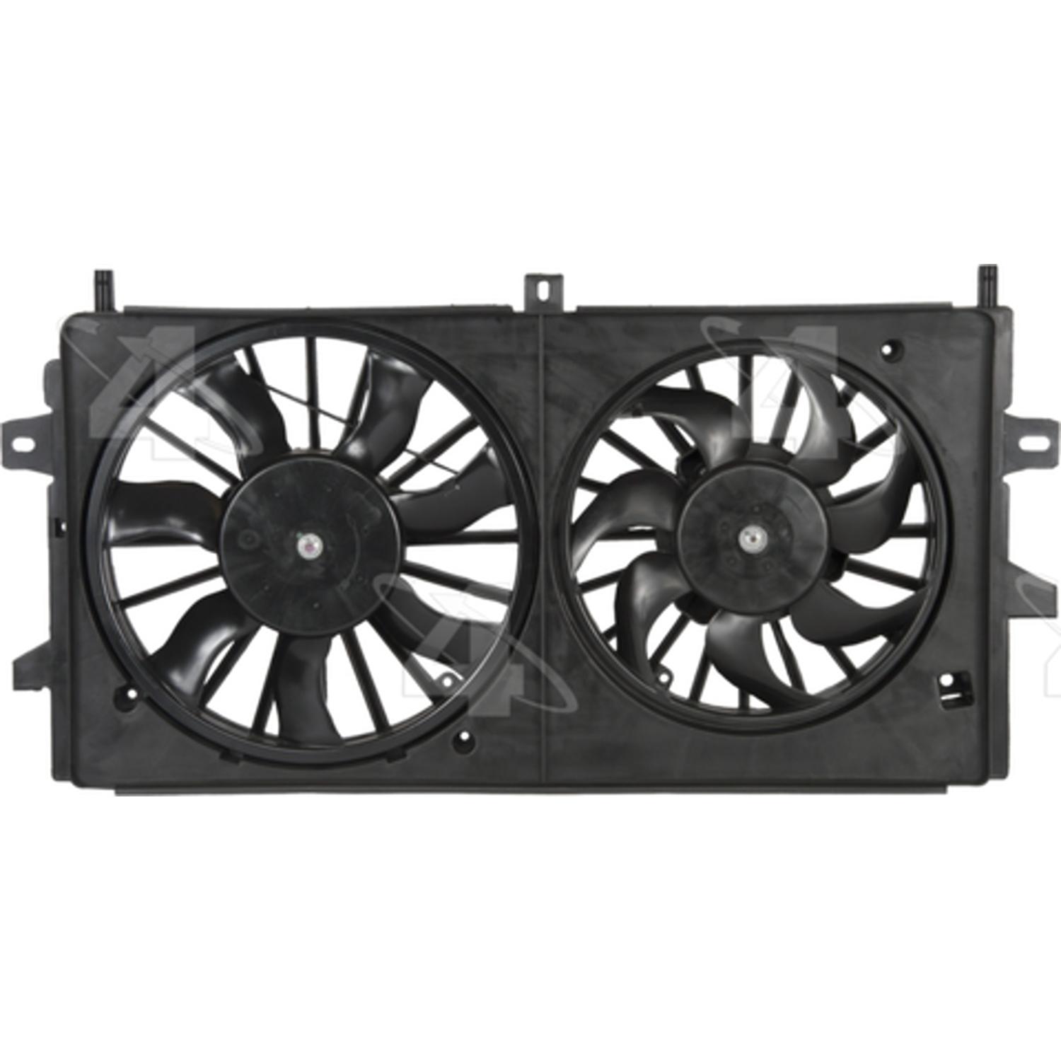 Four Seasons 76147 - Engine Cooling Fan Assembly Four Seasons 76147 Dual Radiator and Condenser Fan Assembly product image 2 of 2