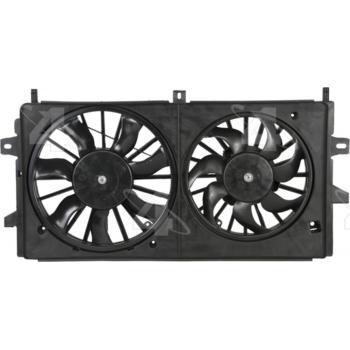 2008 Buick LaCrosse Dual Radiator and Condenser Fan Assembly Four Seasons 76147 image 2 of 2