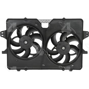 2011 Mercury Mariner Dual Radiator and Condenser Fan Assembly Four Seasons 76150 image 2 of 2