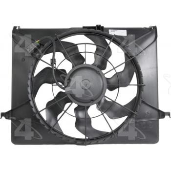 2008 Hyundai Sonata Engine Cooling Fan Assembly Four Seasons 76152 image 4 of 4