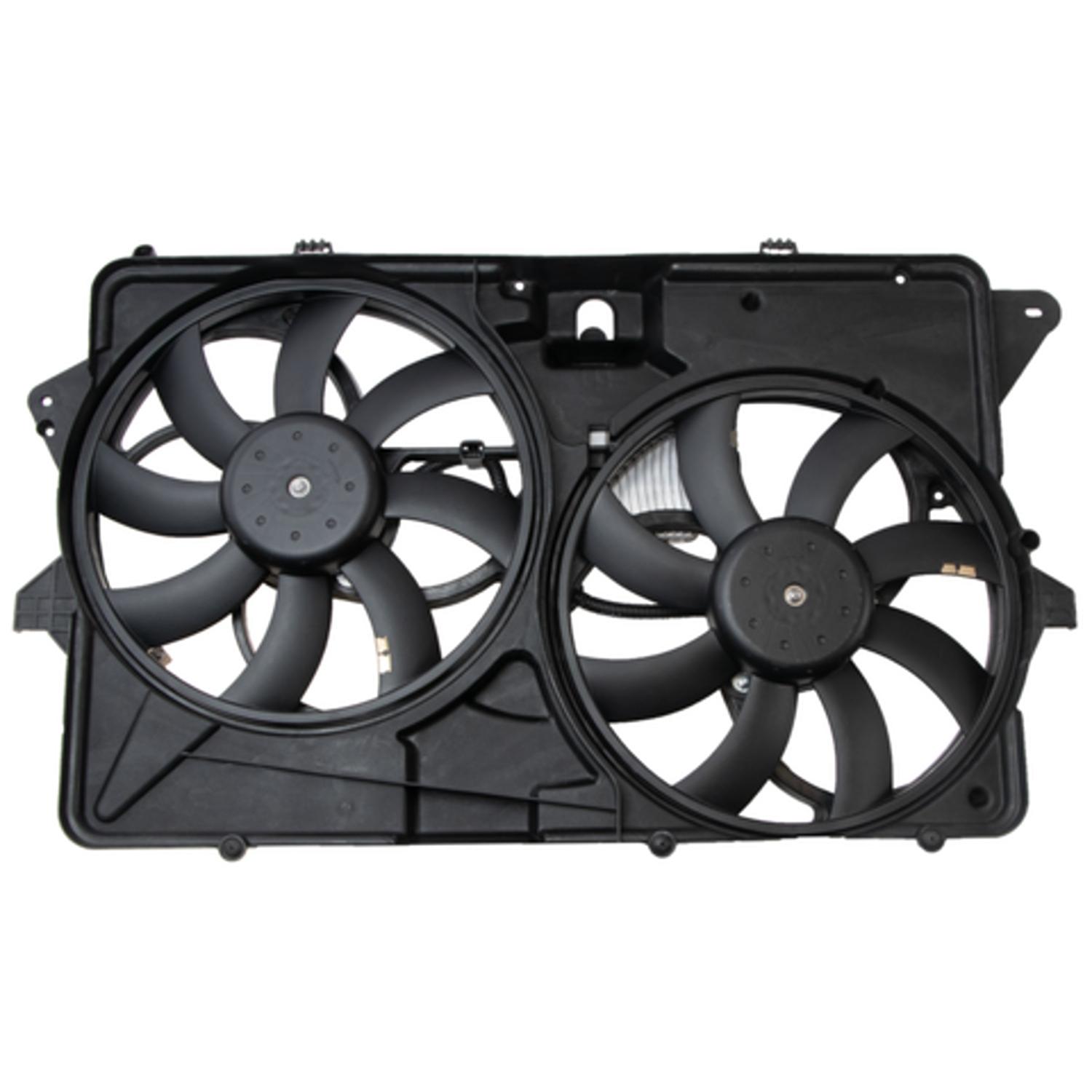 Four Seasons 76157 - Engine Cooling Fan Assembly Four Seasons 76157 Dual Radiator and Condenser Fan Assembly product image 2 of 3
