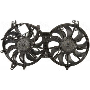 2012 Infiniti EX35 Dual Radiator and Condenser Fan Assembly Four Seasons 76162 image 1 of 2