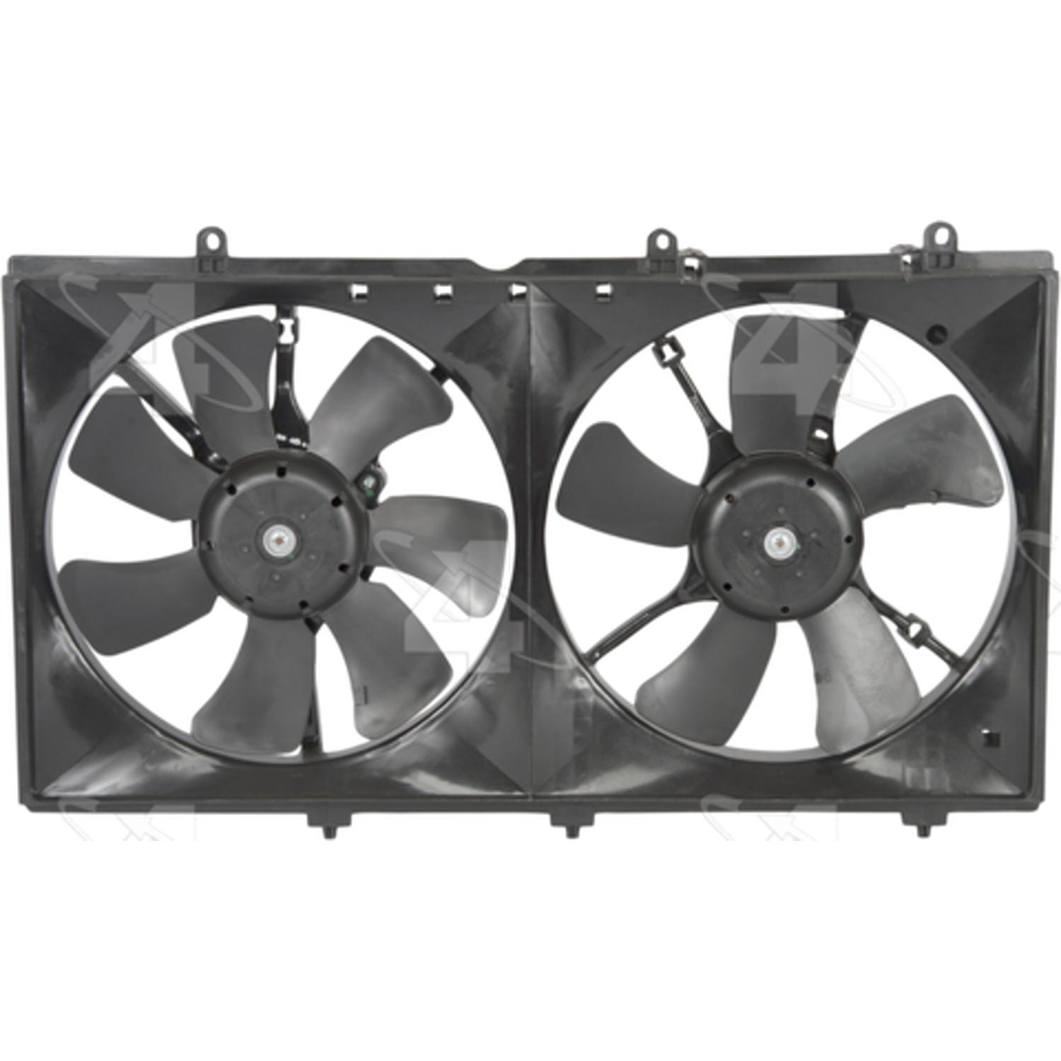Four Seasons 76163 Dual Radiator and Condenser Fan Assembly product image 2 of 2