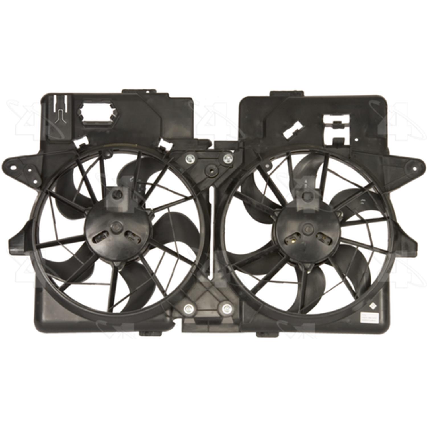 Four Seasons 76167 - Engine Cooling Fan Assembly Four Seasons 76167 Dual Radiator and Condenser Fan Assembly product image 1 of 2