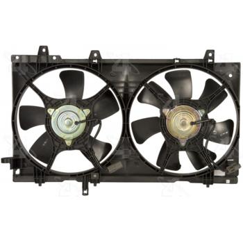 2005 Subaru Forester Dual Radiator and Condenser Fan Assembly Four Seasons 76171 image 1 of 2