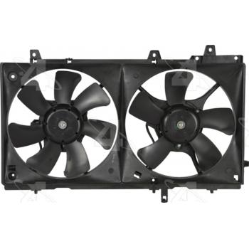 2005 Subaru Forester Dual Radiator and Condenser Fan Assembly Four Seasons 76171 image 2 of 2