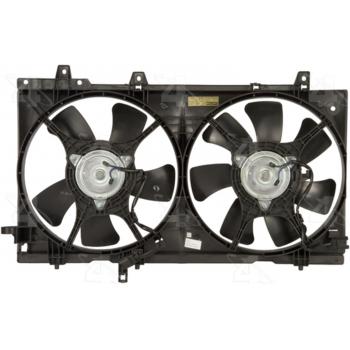 2005 Subaru Forester Dual Radiator and Condenser Fan Assembly Four Seasons 76172 image 1 of 2