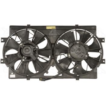 1995 Chrysler Stratus Dual Radiator and Condenser Fan Assembly