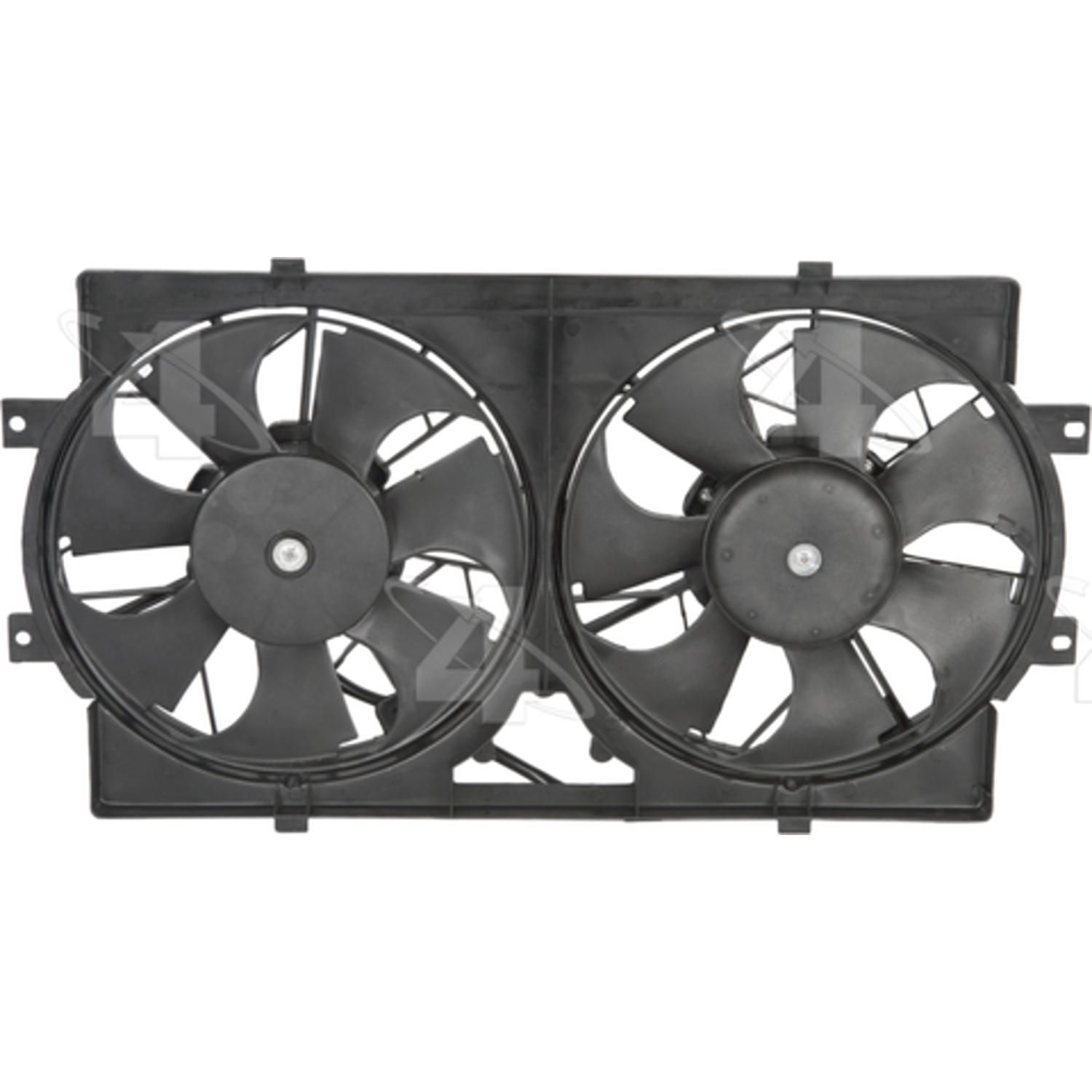 Four Seasons 76183 - Engine Cooling Fan Assembly Four Seasons 76183 Dual Radiator and Condenser Fan Assembly product image 2 of 4