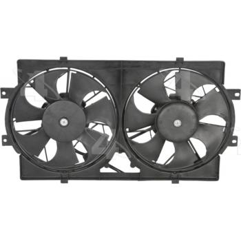 1995 Chrysler Stratus Dual Radiator and Condenser Fan Assembly Four Seasons 76183 image 2 of 4
