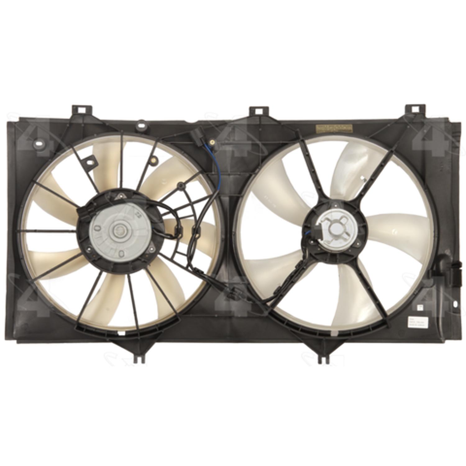 Four Seasons 76187 - Engine Cooling Fan Assembly Four Seasons 76187 Dual Radiator and Condenser Fan Assembly product image 1 of 4