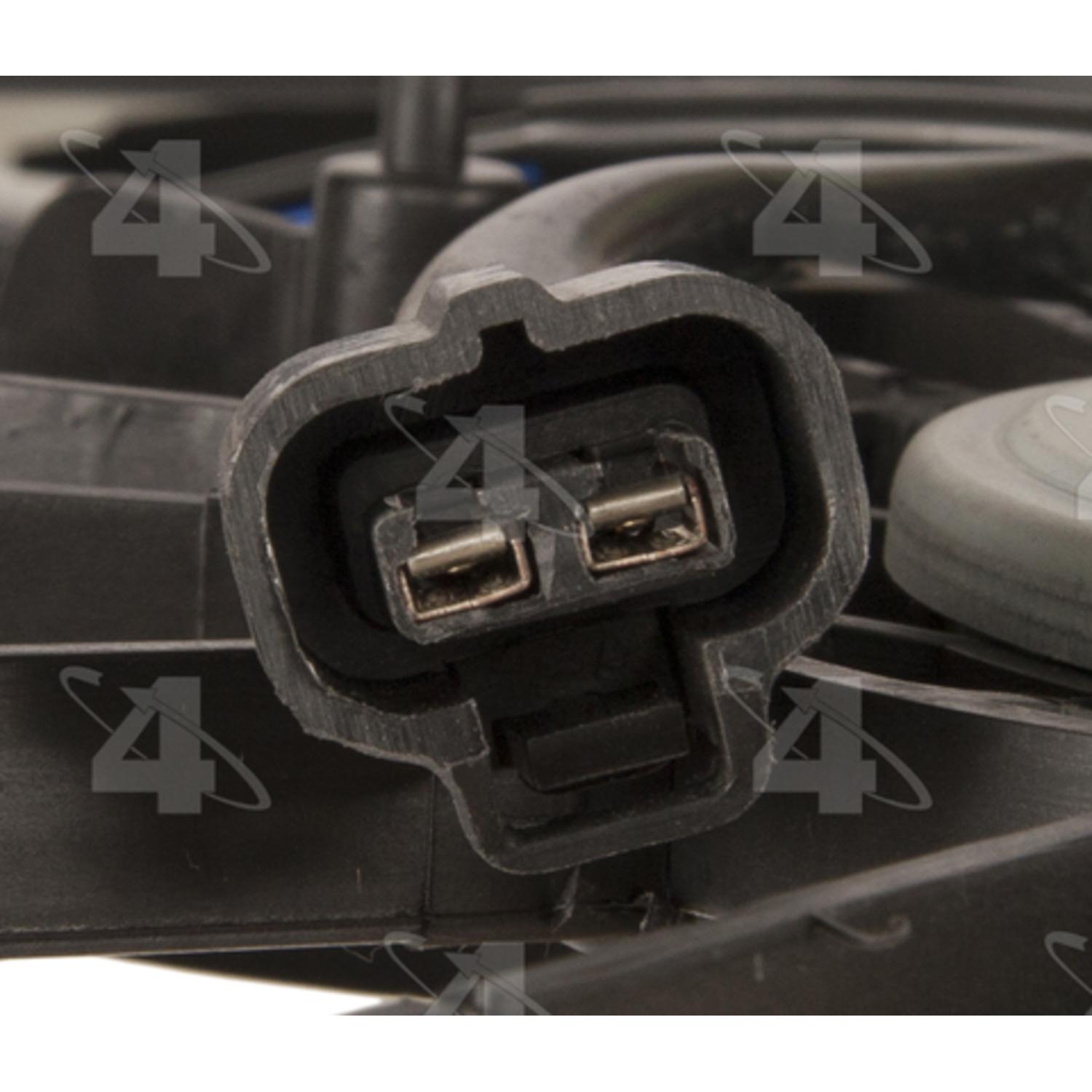 Four Seasons 76187 - Engine Cooling Fan Assembly Four Seasons 76187 Dual Radiator and Condenser Fan Assembly product image 3 of 4