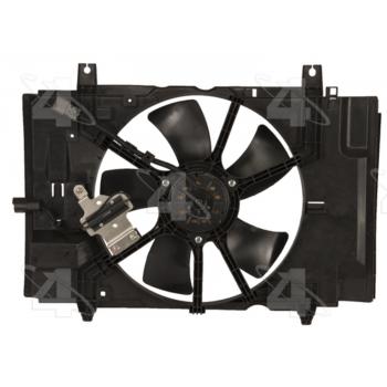 2007 Nissan Versa Engine Cooling Fan Assembly Four Seasons 76201 image 1 of 4
