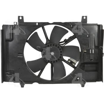 2007 Nissan Versa Engine Cooling Fan Assembly Four Seasons 76201 image 2 of 4
