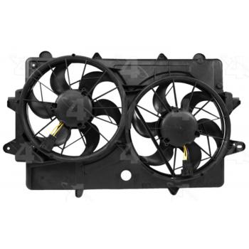 2005 Mercury Mariner Dual Radiator and Condenser Fan Assembly Four Seasons 76211 image 1 of 4