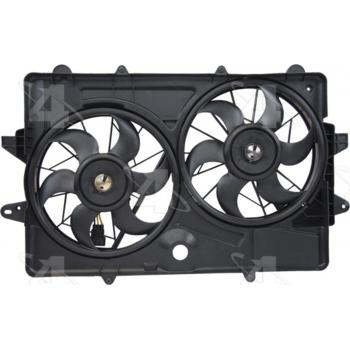 2005 Mercury Mariner Dual Radiator and Condenser Fan Assembly Four Seasons 76211 image 2 of 4