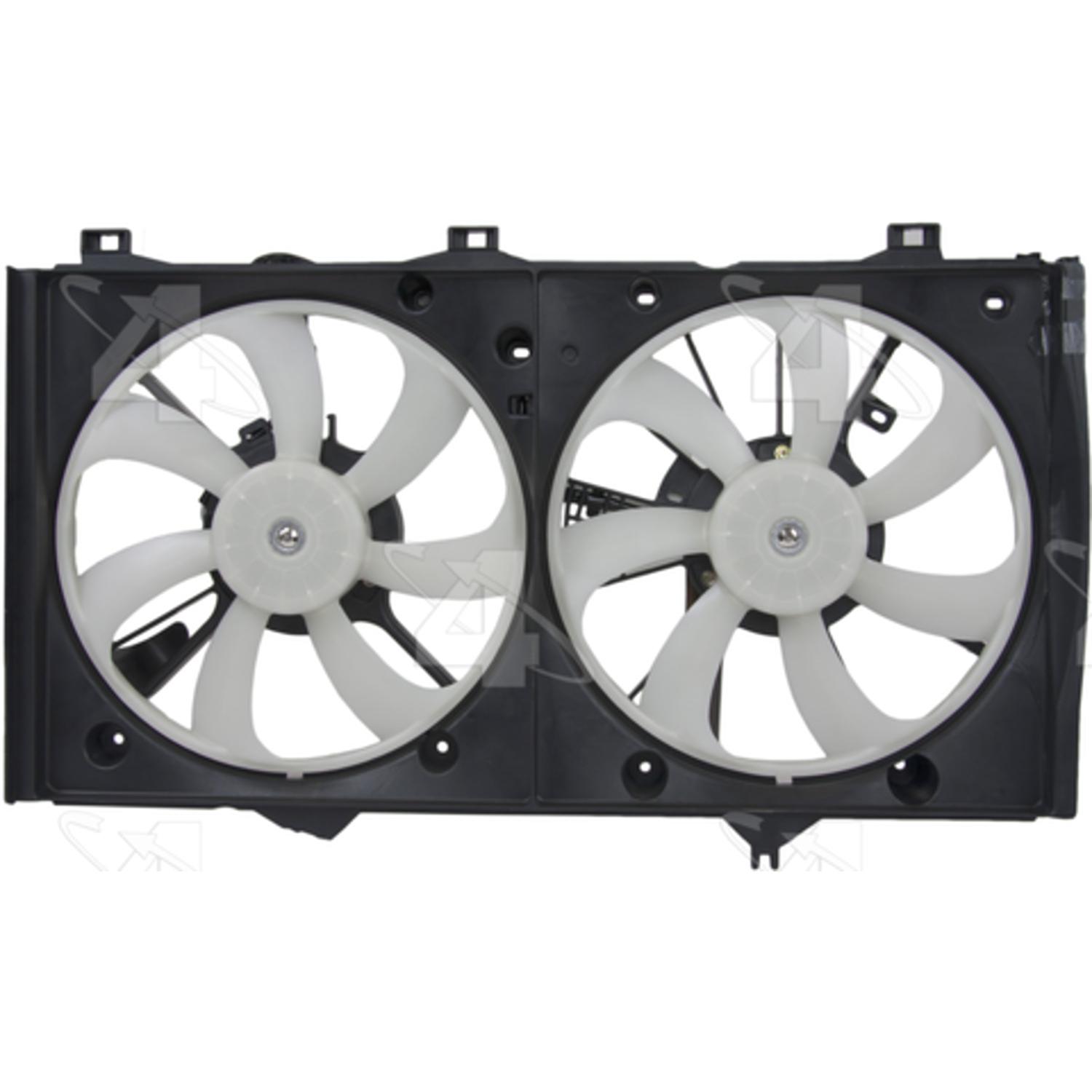Four Seasons 76225 Dual Radiator and Condenser Fan Assembly product image 2 of 4