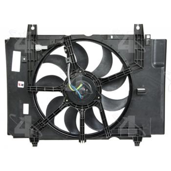 2009 Nissan Cube Engine Cooling Fan Assembly Four Seasons 76239 image 4 of 4