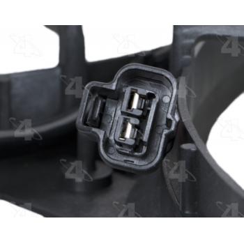 2008 Lexus RX350 Dual Radiator and Condenser Fan Assembly Four Seasons 76242 image 3 of 4