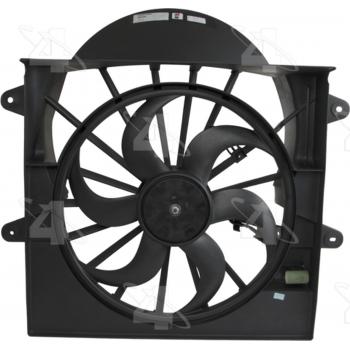 2009 Jeep Commander Engine Cooling Fan Assembly Four Seasons 76244 image 2 of 4