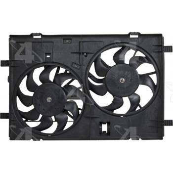 2010 Mazda 6 Dual Radiator and Condenser Fan Assembly Four Seasons 76249 image 2 of 4