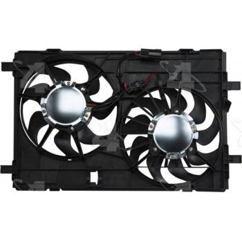2010 Mazda 6 Dual Radiator and Condenser Fan Assembly Four Seasons 76249 image 4 of 4