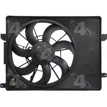 2014 Hyundai Tucson Engine Cooling Fan Assembly Four Seasons 76252 image 2 of 4