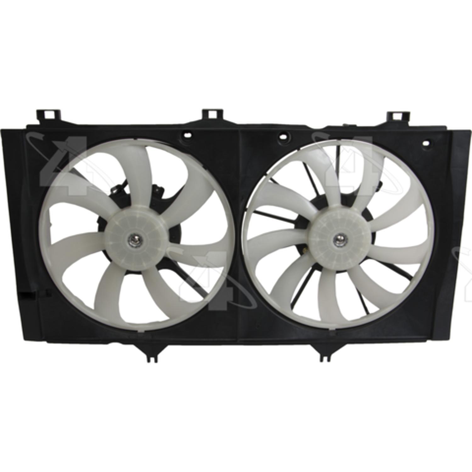 Four Seasons 76253 - Engine Cooling Fan Assembly Four Seasons 76253 Dual Radiator and Condenser Fan Assembly product image 2 of 4
