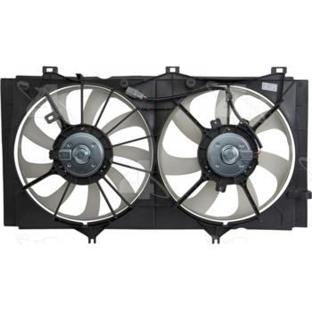 2013 Toyota Venza Dual Radiator and Condenser Fan Assembly Four Seasons 76253 image 4 of 4