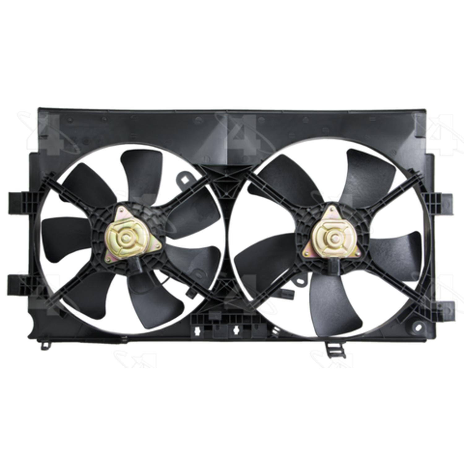 Four Seasons 76255 - Engine Cooling Fan Assembly Four Seasons 76255 Dual Radiator and Condenser Fan Assembly product image 1 of 4
