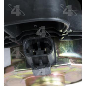 2008 Mitsubishi Lancer Dual Radiator and Condenser Fan Assembly Four Seasons 76255 image 3 of 4