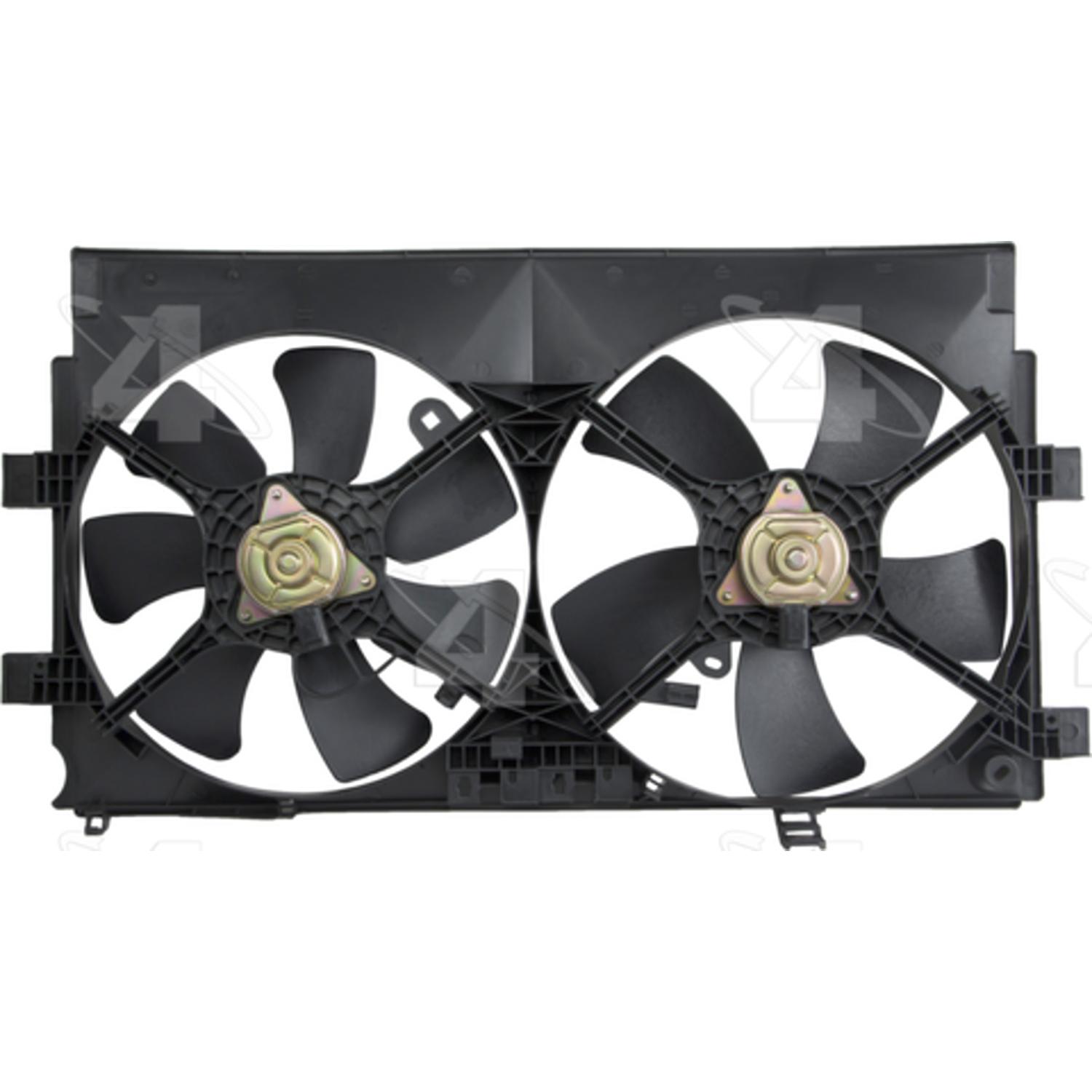 Four Seasons 76255 - Engine Cooling Fan Assembly Four Seasons 76255 Dual Radiator and Condenser Fan Assembly product image 4 of 4